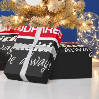 Papier Cadeau Cadeaux grand-parents