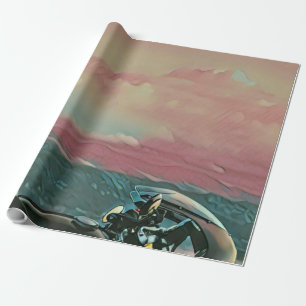 Papier Cadeau Cadeaux pour motocyclistes