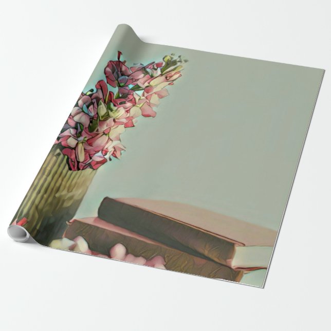 Papier Cadeau Cadeaux uniques pour bibliothécaire (Déroulé)