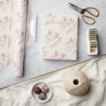 Papier Cadeau Calligraphie moderne mariage en terre cuite intemp<br><div class="desc">Un papier d'emballage mariage en terre cuite intemporel et élégant avec un script de calligraphie raffiné sur un arrière - plan classique,  parfait pour une célébration mariage formelle et sophistiquée. Pour la personnalisation ou des produits supplémentaires avec ce design,  n'hésitez pas à me contacter.</div>