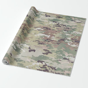 Papier Cadeau came d'uniforme de l'armée OCP Camo de petit pain