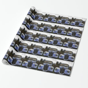 Papier Cadeau Camion vintage