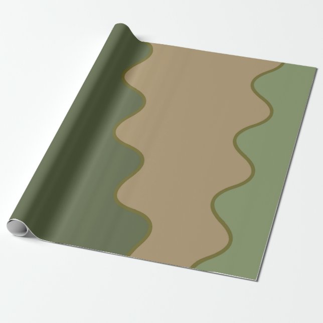 Papier Cadeau Camo (Déroulé)