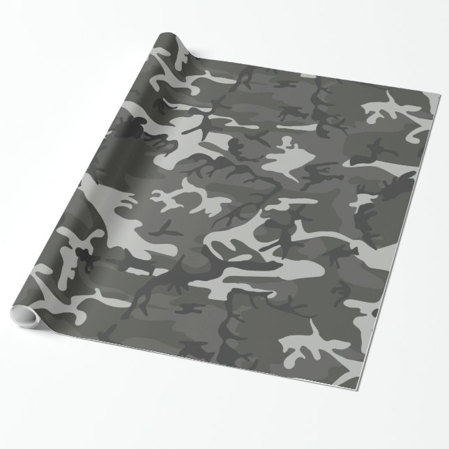 Papier Cadeau Camo urbain (Déroulé)