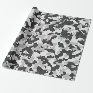 Papier Cadeau camouflage