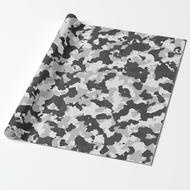 Papier Cadeau camouflage (Déroulé)