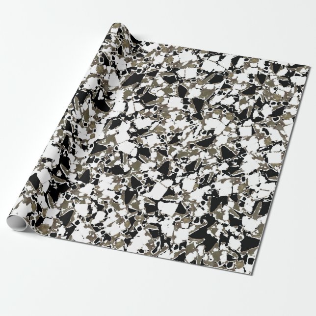 Papier Cadeau Camouflage BarkFusion (Déroulé)