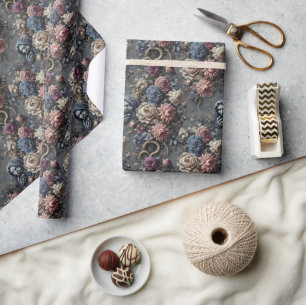 Papier Cadeau Canaliser le Voile – Victorien gothique