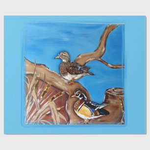 Papier Cadeau Canards branchus