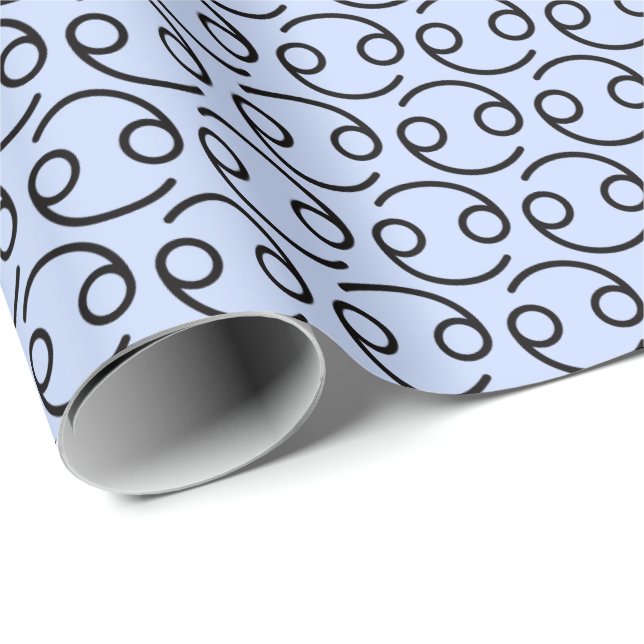 Papier Cadeau Cancer (Coin rond)