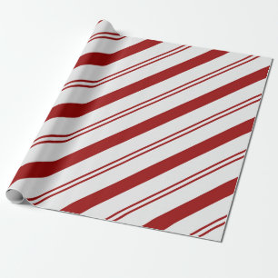 Papier Cadeau Canne de bonbon