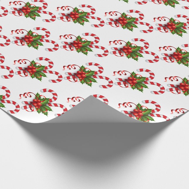 Papier Cadeau Canneberges en bâtonnets (Coin)