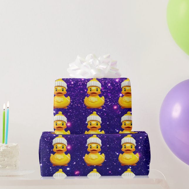 Papier Cadeau Caoutchouc Cute Charme Thème Inspiré (Cadeaux de fête)