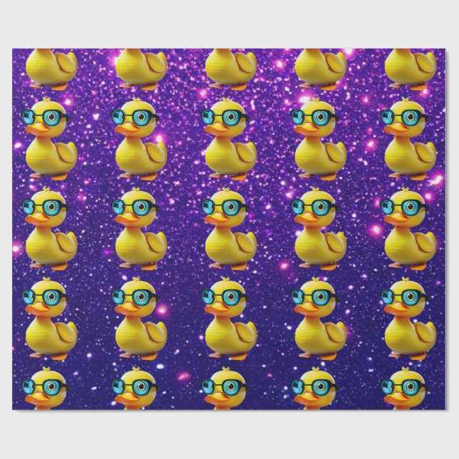 Papier Cadeau Caoutchouc Cute Charme Thème Inspiré (Plat)