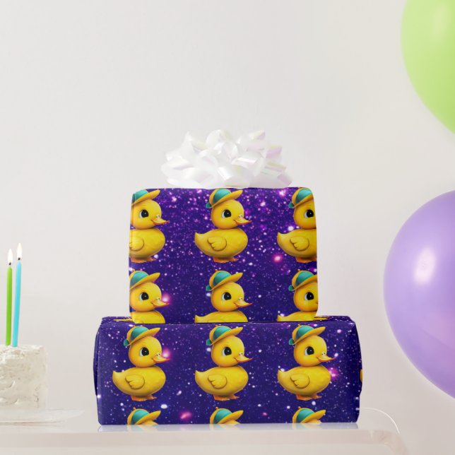 Papier Cadeau Caoutchouc Cute Charme Thème Inspiré (Cadeaux de fête)