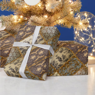 Papier Cadeau Capétienne Elegant Quilt No 5 Toile FrançaisT