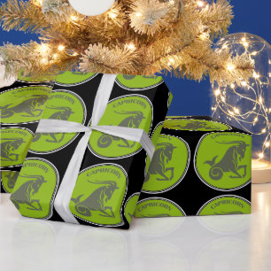 Papier Cadeau Capricorne Papier à enveloppement