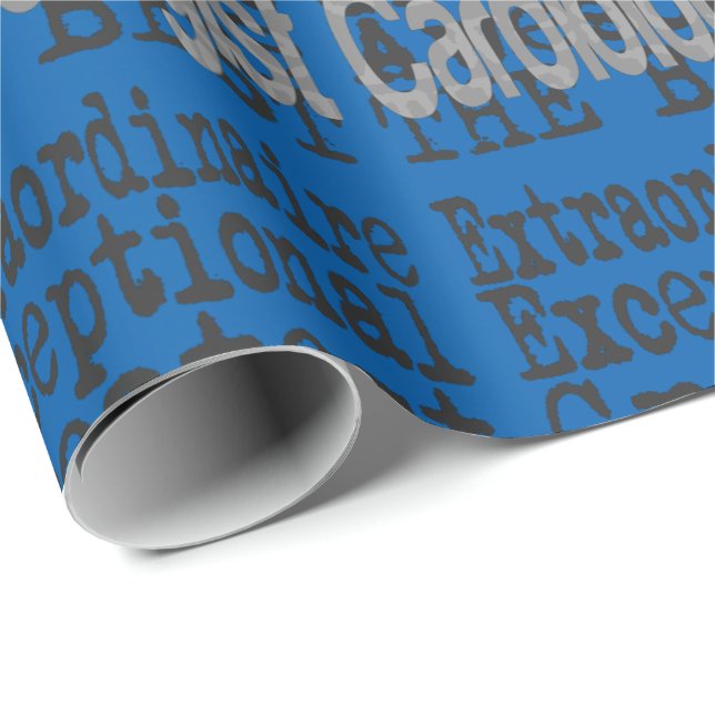 Papier Cadeau Cardiologue Extraordinaire (Coin rond)