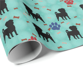 Papier Cadeau Carlin d'ombre