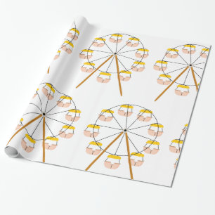 Papier Cadeau Carnival Ferris Wheel