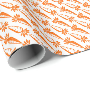 Papier Cadeau Carottes