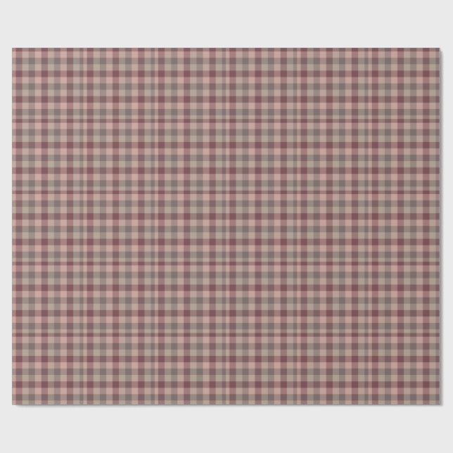 Papier Cadeau Carreau blushwood (Plat)