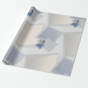 Papier Cadeau Carrés de Fibonacci roulants