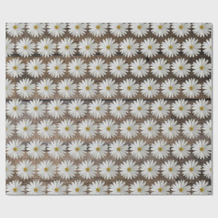 Papier Cadeau Carte à granges à fleurs de marais