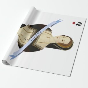 Papier Cadeau Carte Anne Boleyn