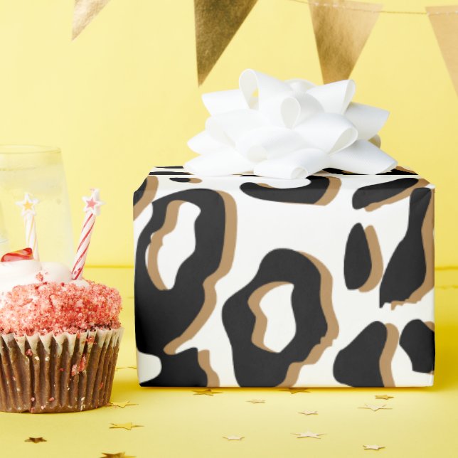 Papier Cadeau carte cadeau spéciale avec impression animale (Fête d'anniversaire)