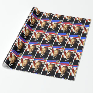 Papier Cadeau Carte de baseball de Gerald Ford