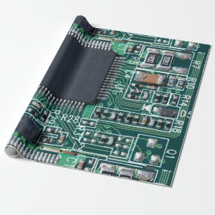 Papier Cadeau Carte de circuit