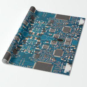 Papier Cadeau Carte de circuit