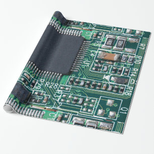 Papier Cadeau Carte de circuit