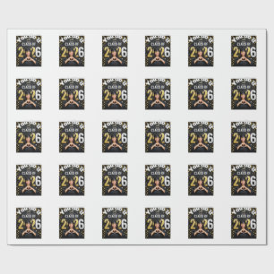 Papier Cadeau Carte de Félicitations pour la Remise des Diplômes