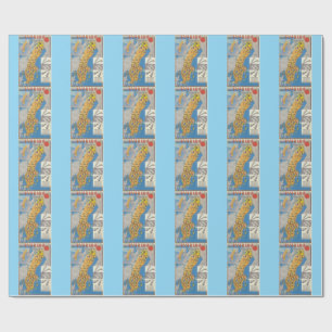 Papier Cadeau Carte de Suède