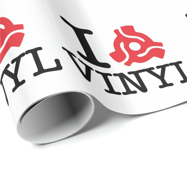 Papier Cadeau Carte I 45 Vinyl (Coin rond)