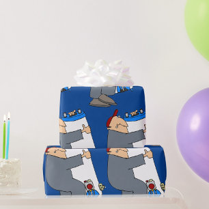 Papier Cadeau Cartoon