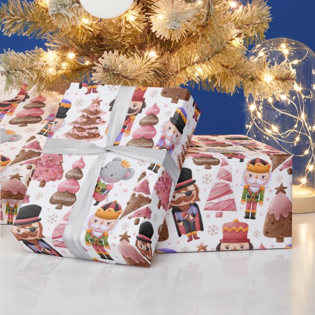 Papier Cadeau Casse-noix de Noël (Vacances)