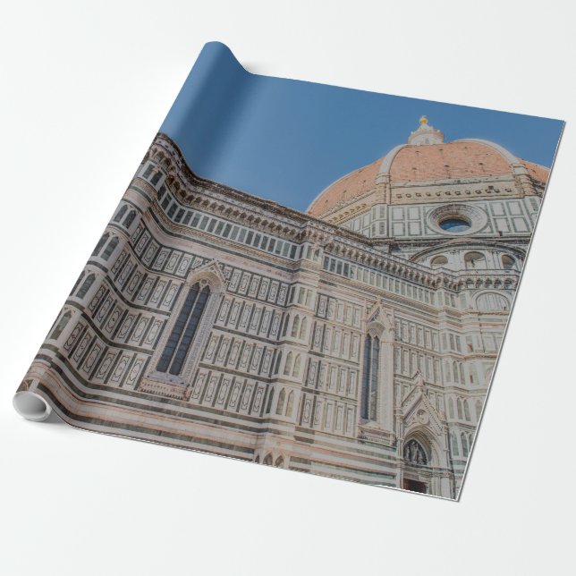 Papier Cadeau Cathédrale de Florence (Déroulé)