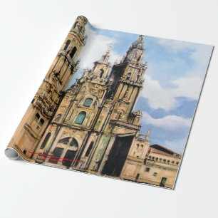 Papier Cadeau Cathédrale Santiago de Compostela (A La Corogne)
