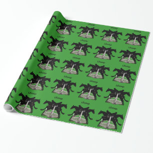 Papier Cadeau Cavalier d'iJump d'amusement