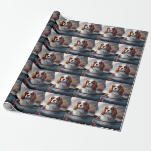 Papier Cadeau Cavalier King sur une rame : une aventure Pittores