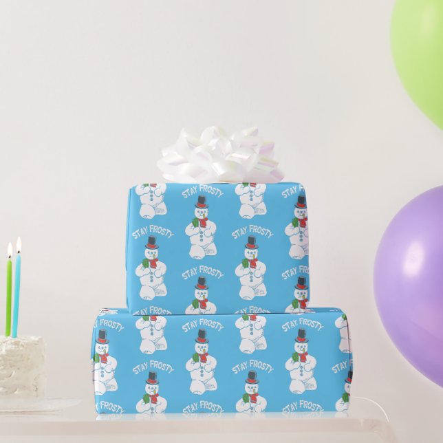 Papier Cadeau Ce Noël est froid (Cadeaux de fête)