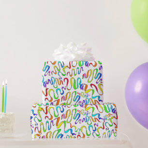 Papier Cadeau Célébration (sur fond blanc)