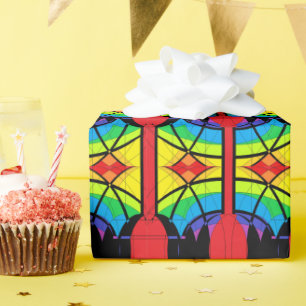 Papier Cadeau Célébrations Arc-en-ciel 2