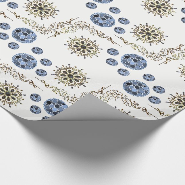 Papier cadeau Cercles (Coin)