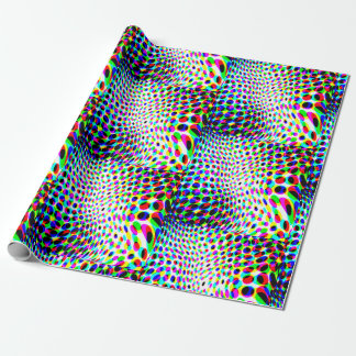 Papier Cadeau Cercles colorés amusants