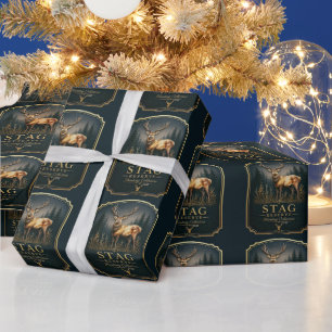PAPIER CADEAU CERF – COLLECTION CHASSE 