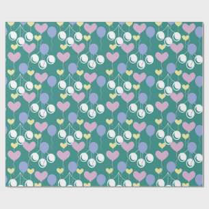 Papier Cadeau cerise d'océan
